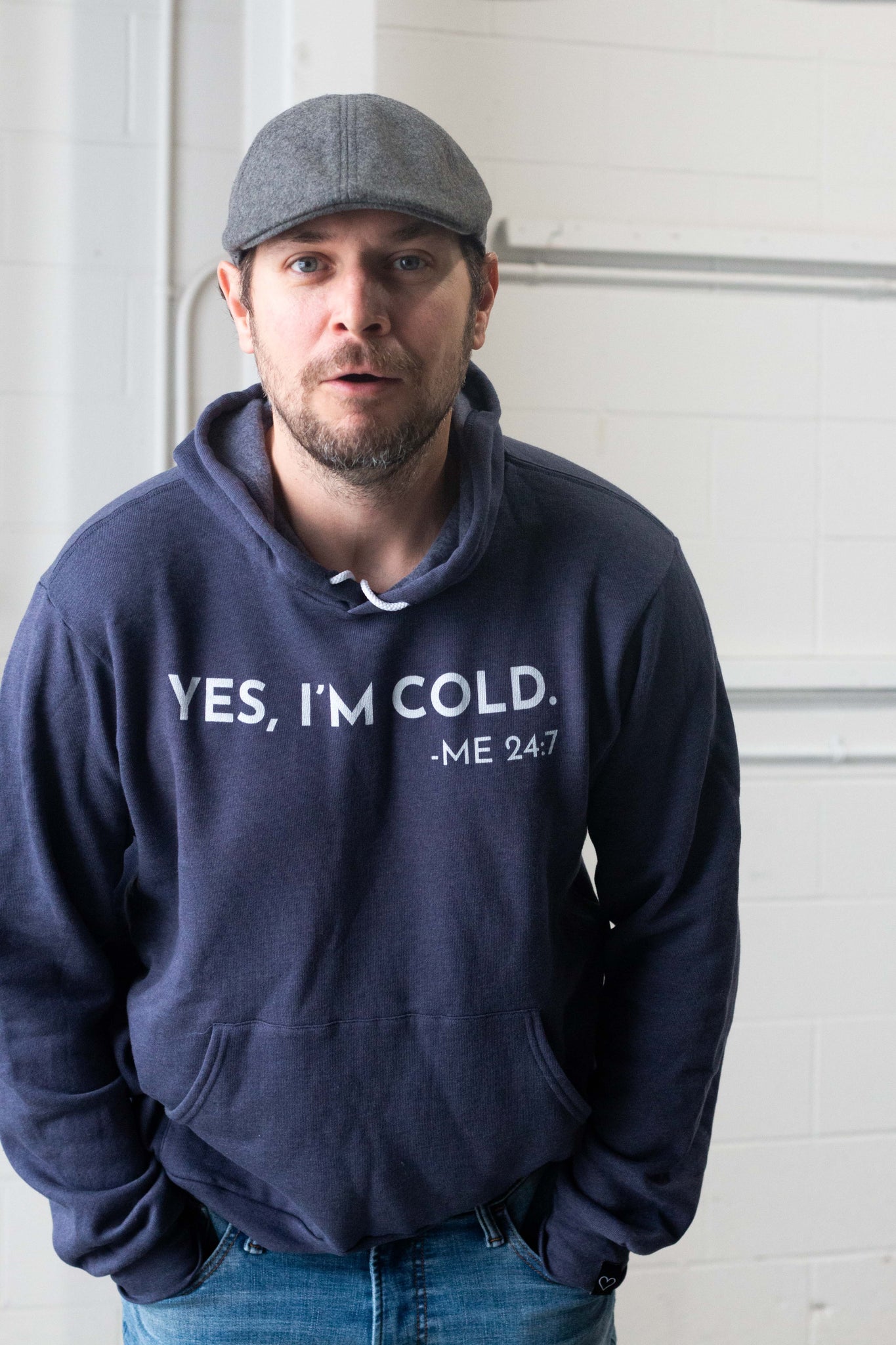 Yes, I'm Cold. Unisex Hoodie