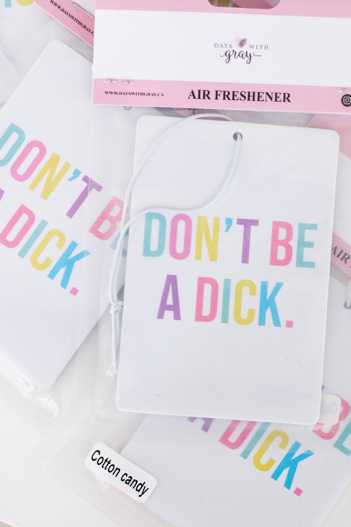 Don't Be A Dick Air Freshener